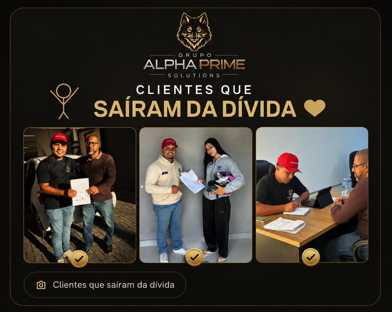 Clientes da Alpha Prime que quitaram o financiamento